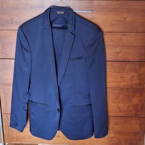 Zara Man Navy Suit Pants and Blazer sz  38